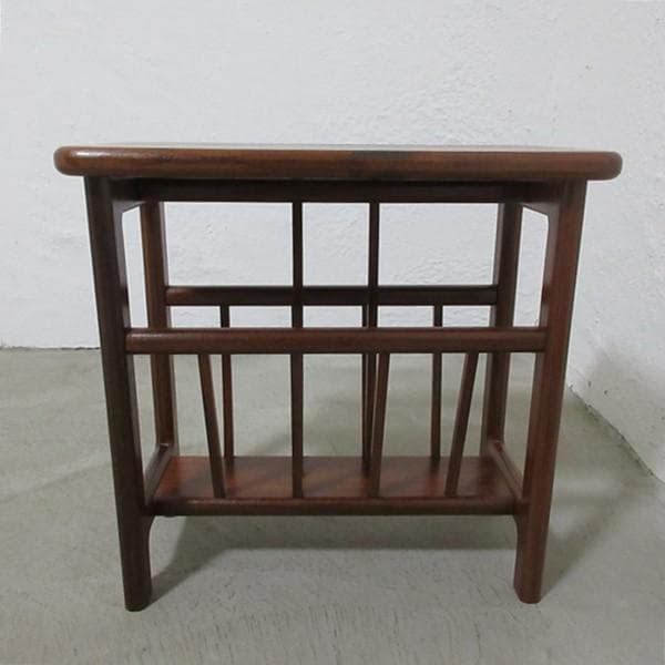 イギリス ビンテージ 家具 マガジンラック 新聞入れ 収納 英国 6087e