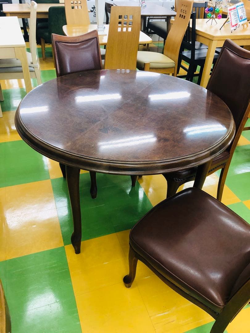 マルニ maruni ラウンドテーブル　アンティーク　猫足