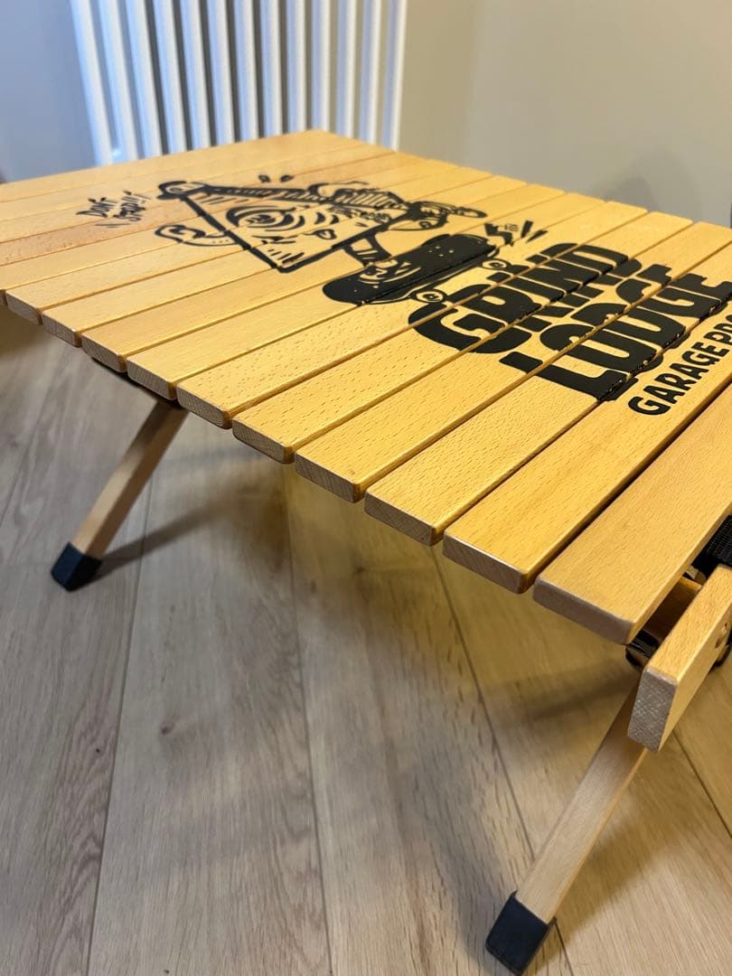 ウッドロールトップテーブル60cm グラインドロッヂ