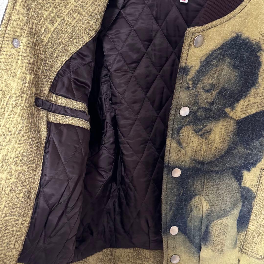 【MASU】ANGEL BOMBER JACKET - YELLOW 44