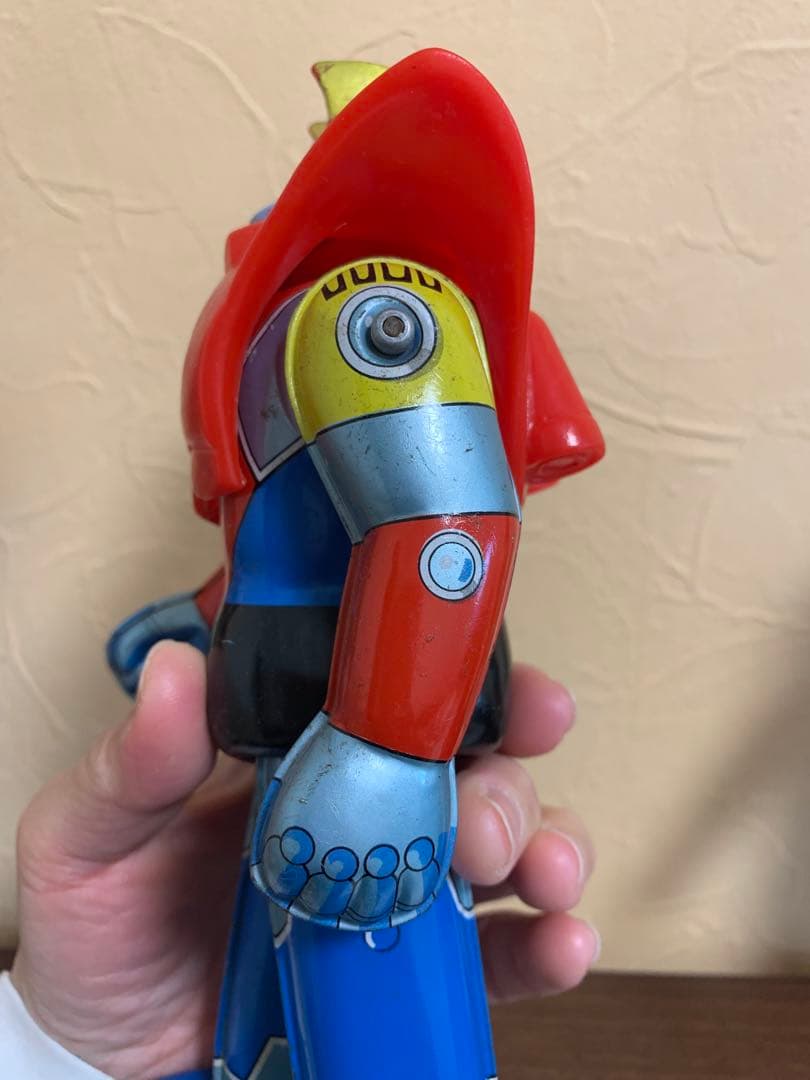 UFO戦士 ダイアポロン　ブリキ　頭部パーツ有　可動⭕️