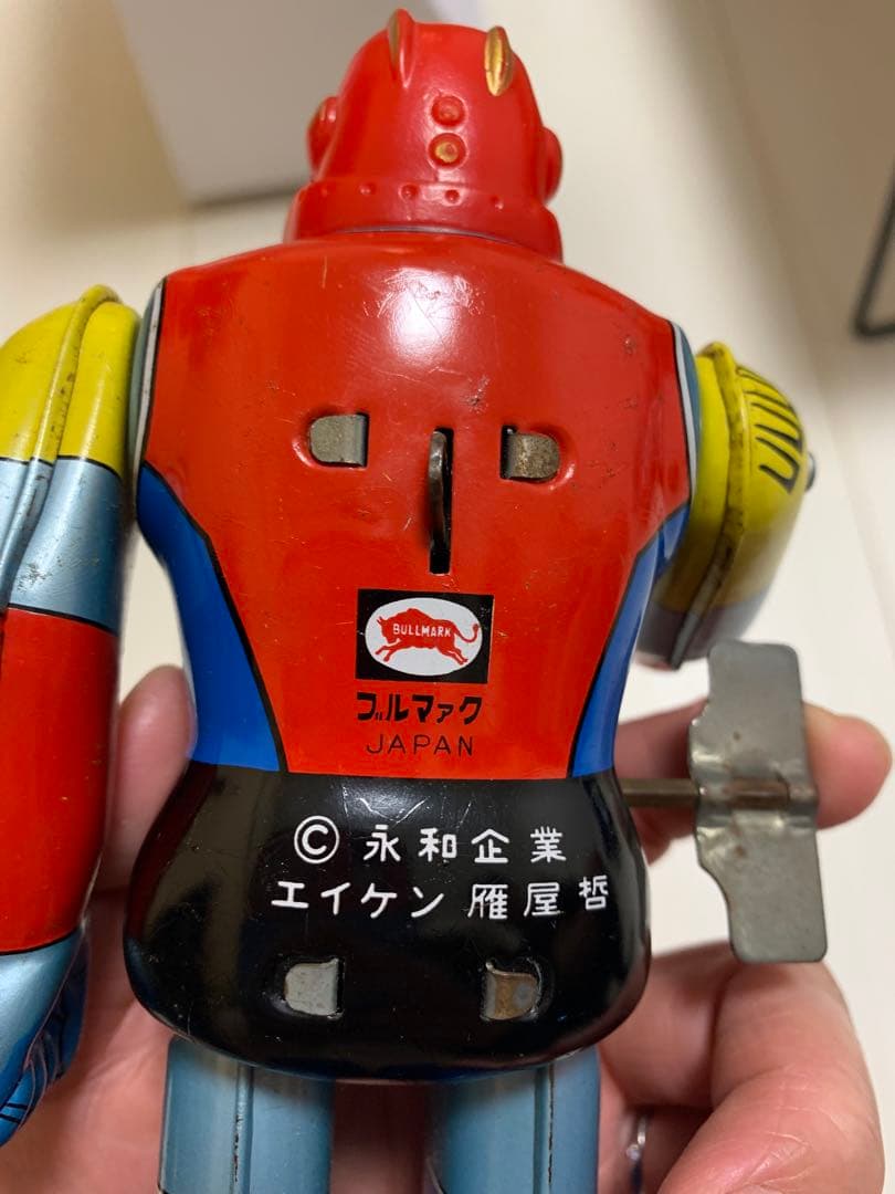 UFO戦士 ダイアポロン　ブリキ　頭部パーツ有　可動⭕️