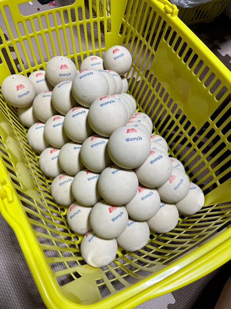 にこshops専用 ソフトテニスボール　アカエム【公認球】