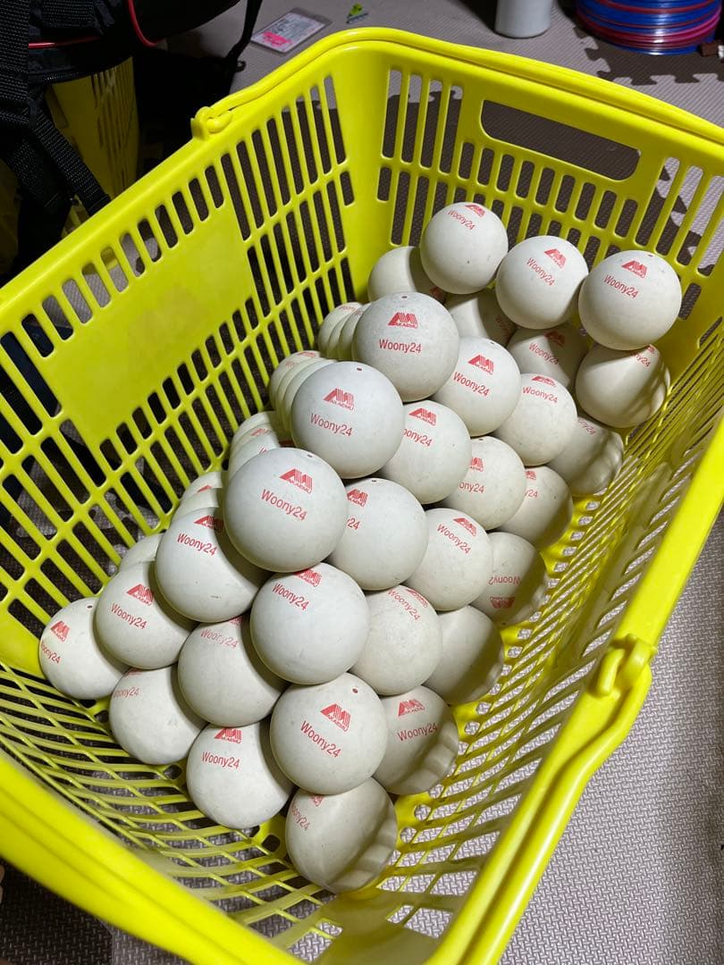 にこshops専用 ソフトテニスボール　アカエム【公認球】