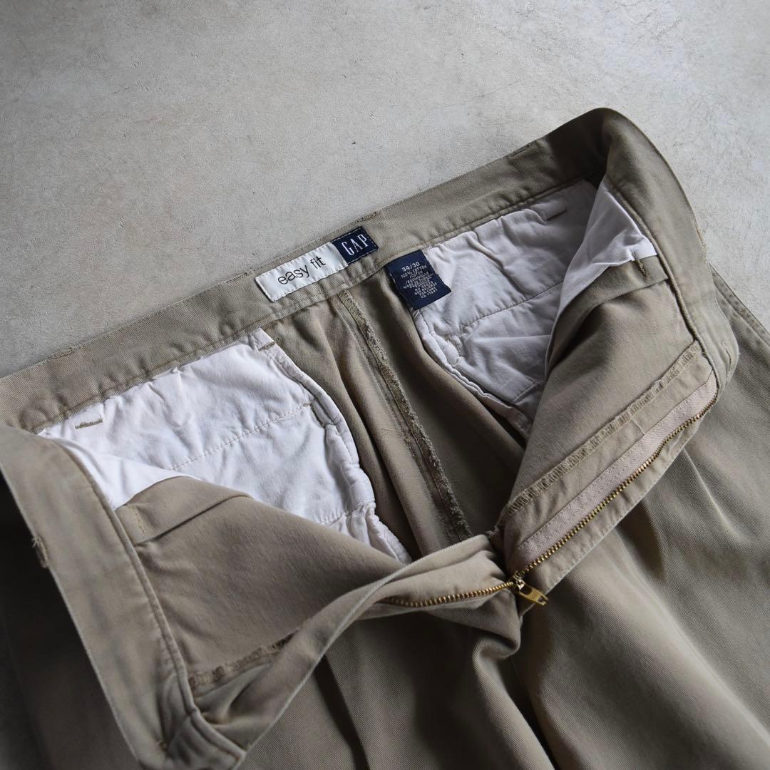 90s OLDGAPオールドギャップ ツータックチノ W34L30 ヴィンテージ