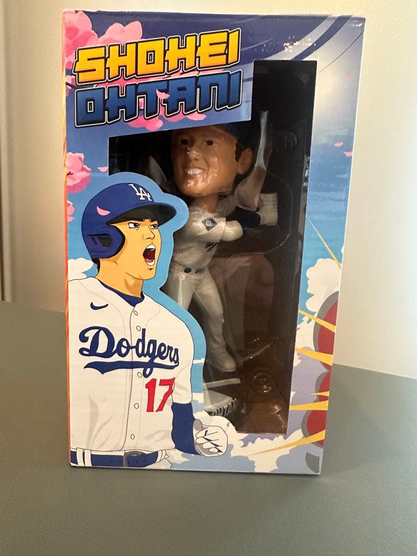 大谷翔平ボブルヘッド ドジャース ホワイトユニフォーム