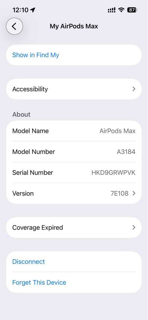 【美品】AirPods Max 第二世代 Type-C A3184