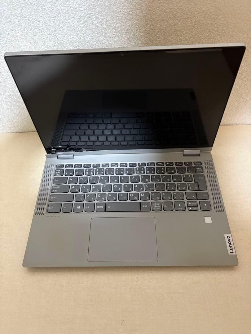 【ジャンク品(ヒンジ液晶割れ)】IdeaPad Flex 5 14ALC05
