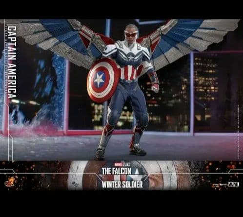 週末限定特価 ホットトイズ キャプテンアメリカ ファルコン＆ウィンターソルジャー