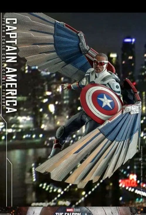週末限定特価 ホットトイズ キャプテンアメリカ ファルコン＆ウィンターソルジャー
