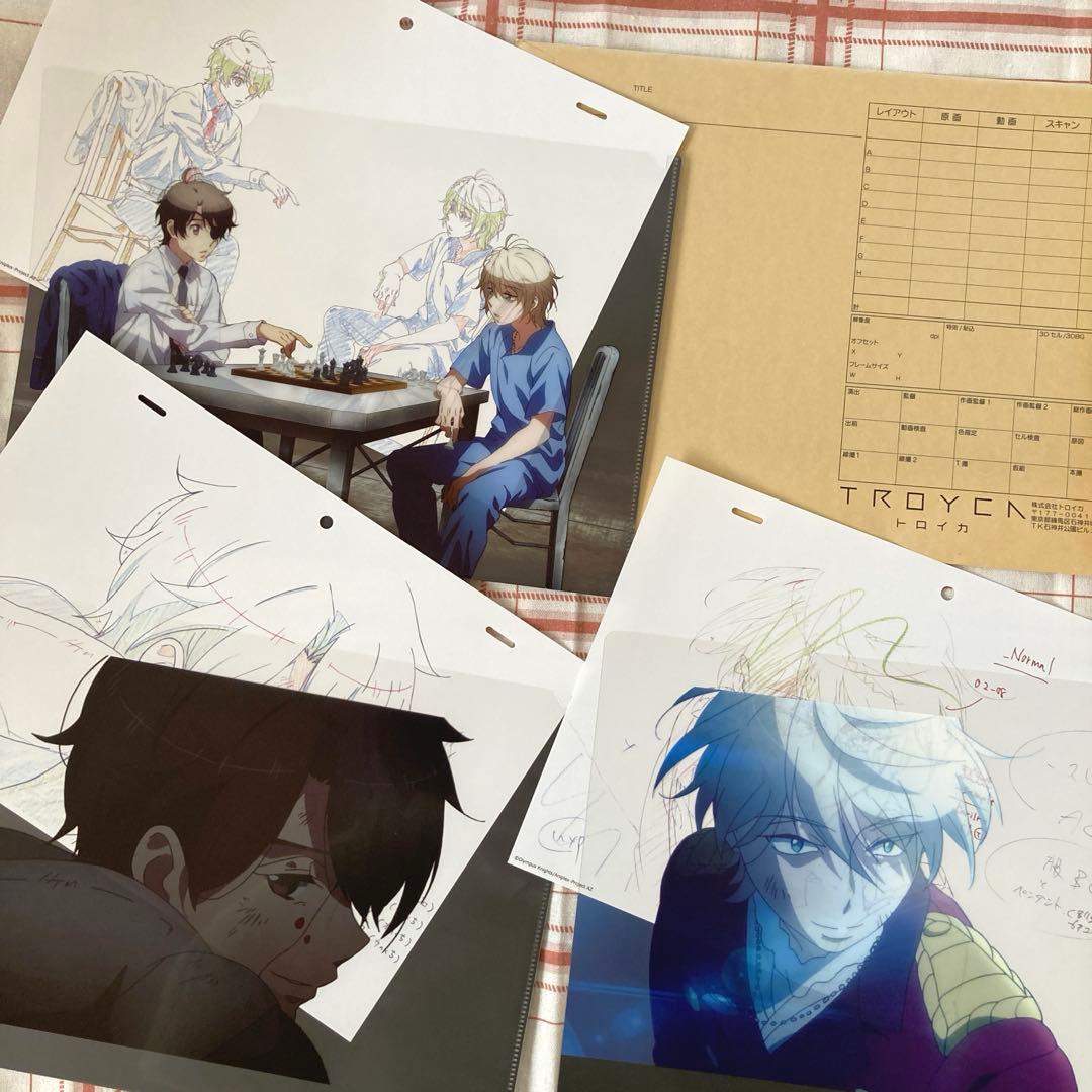 アルドノア・ゼロ　伊奈帆・スレイン　雨の断章　複製原画付きクリアファイル