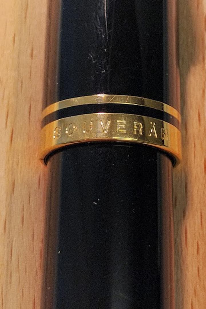 ペリカン Pelikan スーベレーンM600 万年筆 吸入式 首軸にサビなし