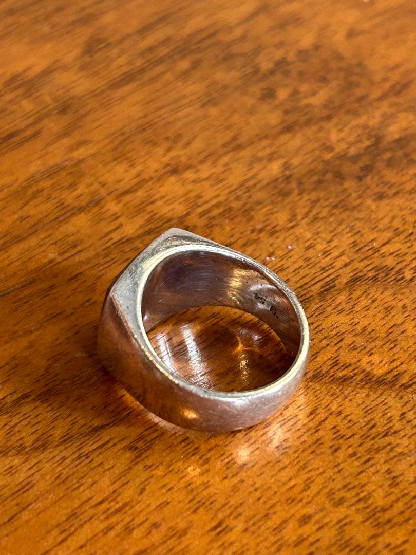 TOM WOOD クッションリング　グリーンマーブル　54