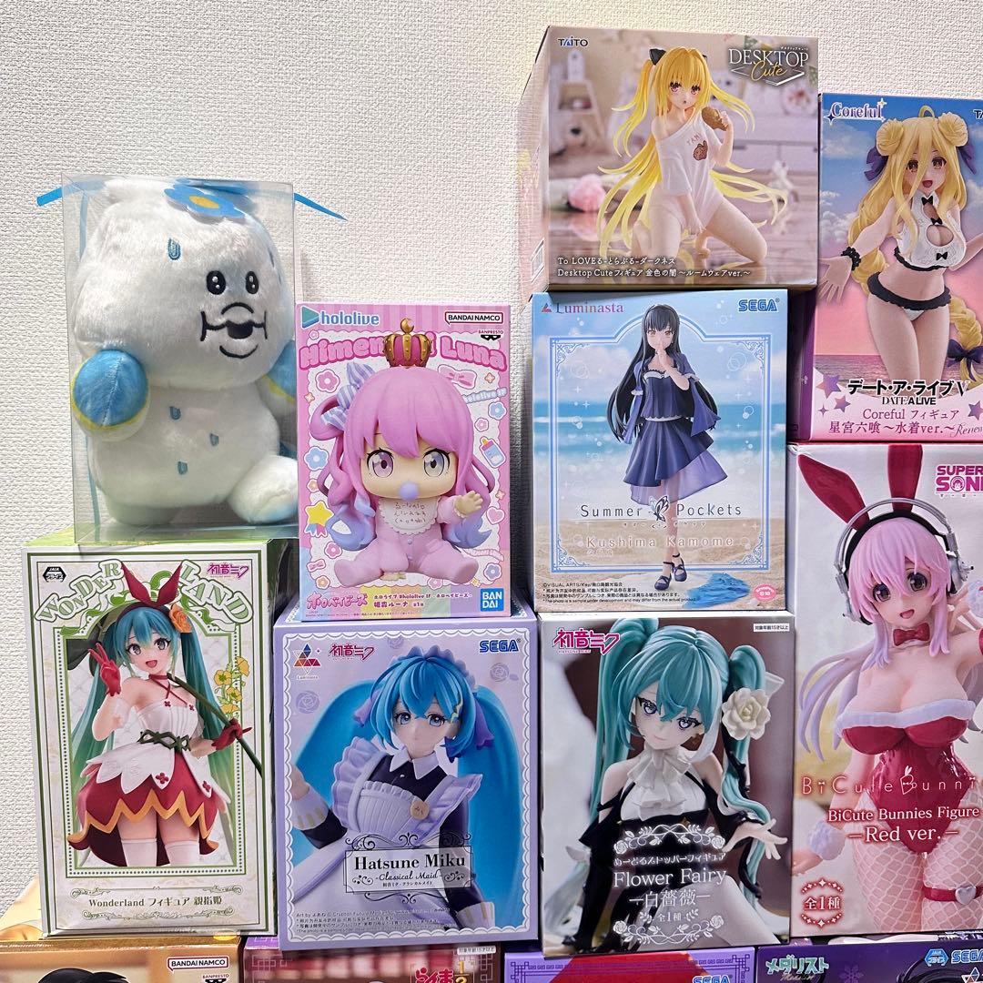 最新プライズフィギュア 25個セット セット販売　美少女　ジャンプ系