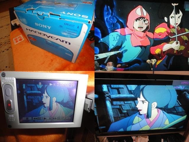 動作品◆miniDVカメラ◆SONY DCR-HC４０　付属品多数