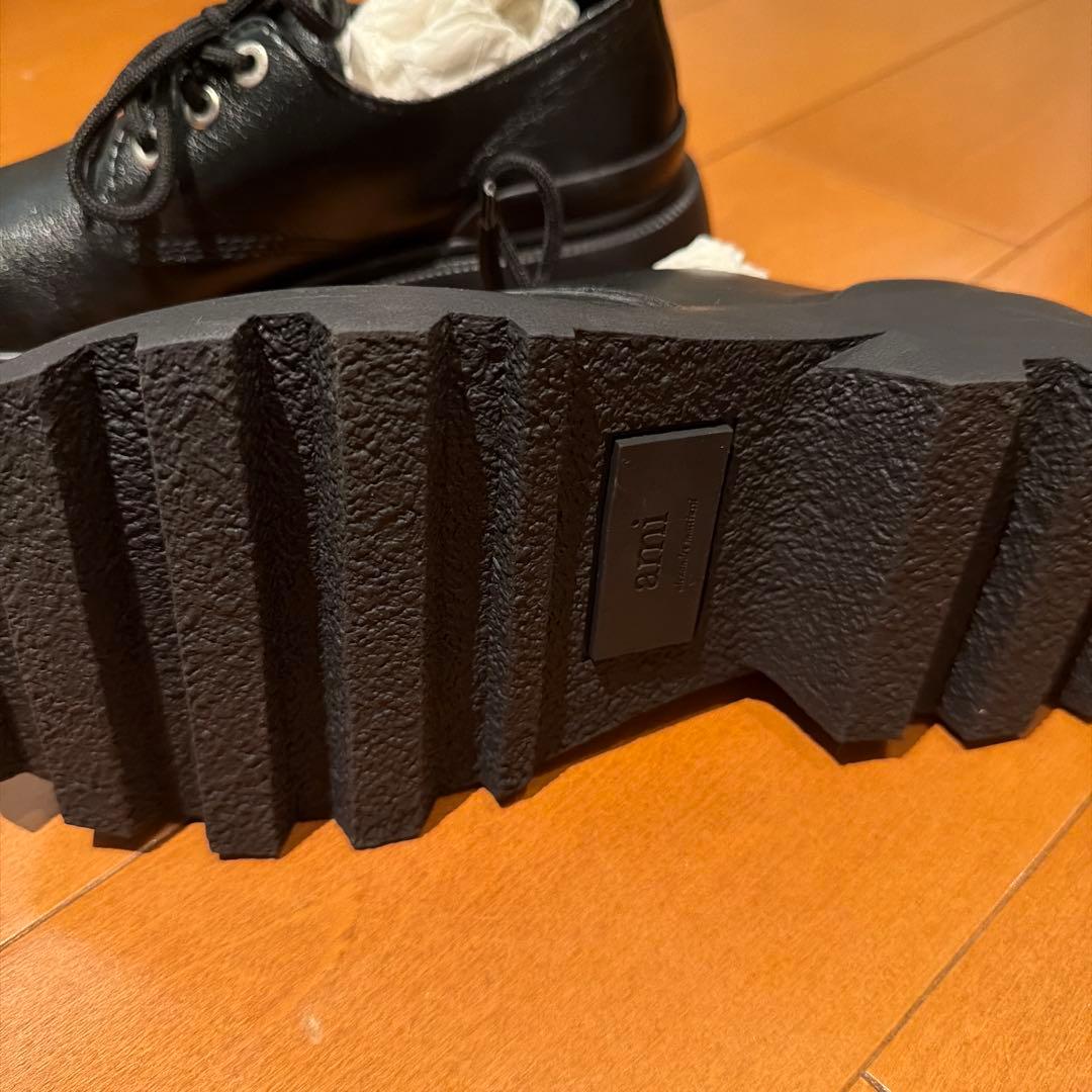 新品未使用！アミパリス　ラグソールダービーシューズ