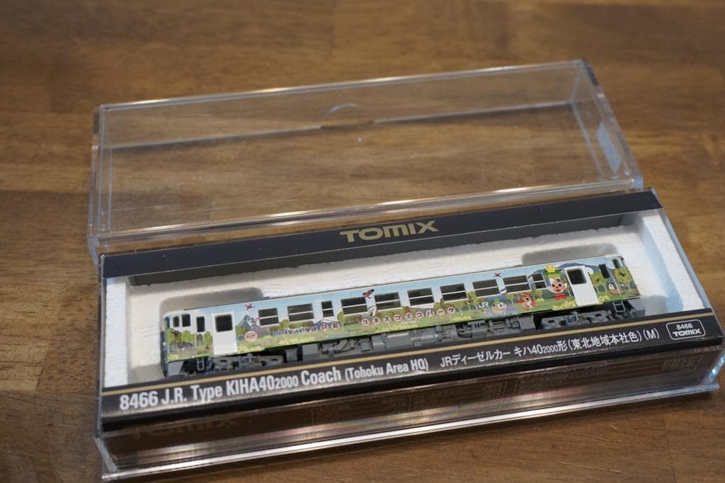 ＴＯＭＩＸ キハ40　2085　只見線　ユネスコエコパーク　ラッピング車　Ｍ車