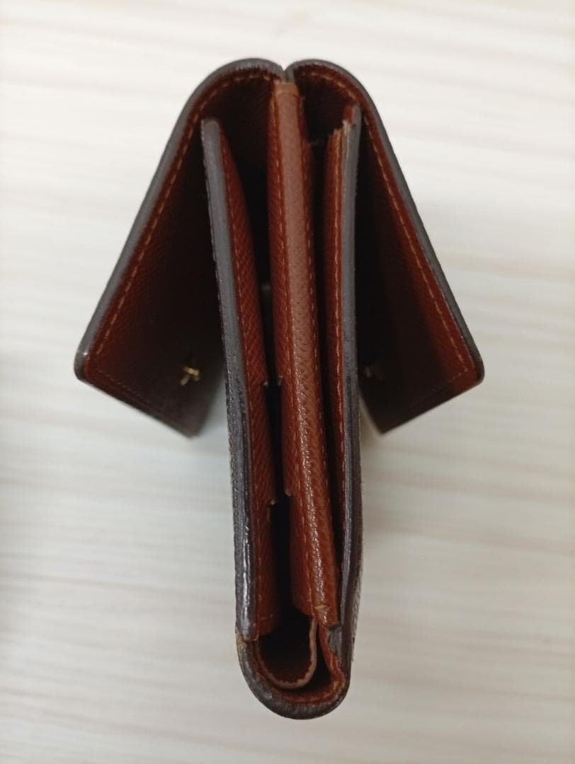 L0105-17　Louis Vuitton モノグラム 三つ折り財布