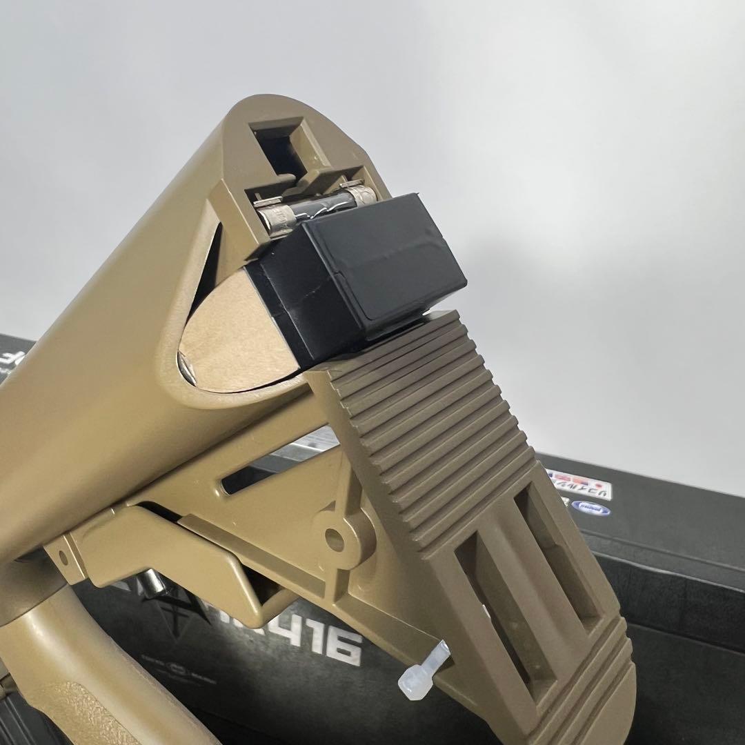 美品　東京マルイ 次世代 HK416 デルタカスタム　バッテリー付