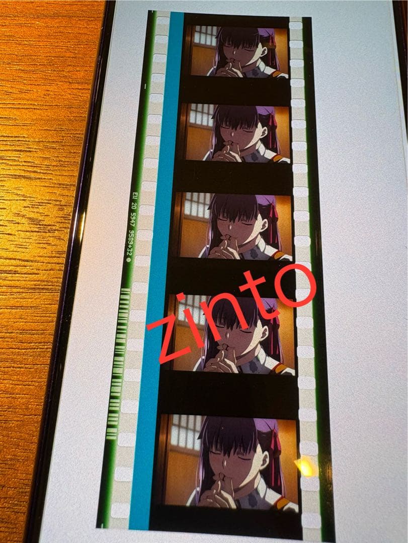 Fate劇場版Heaven's Feel 間桐桜 35mm 生コマフィルム