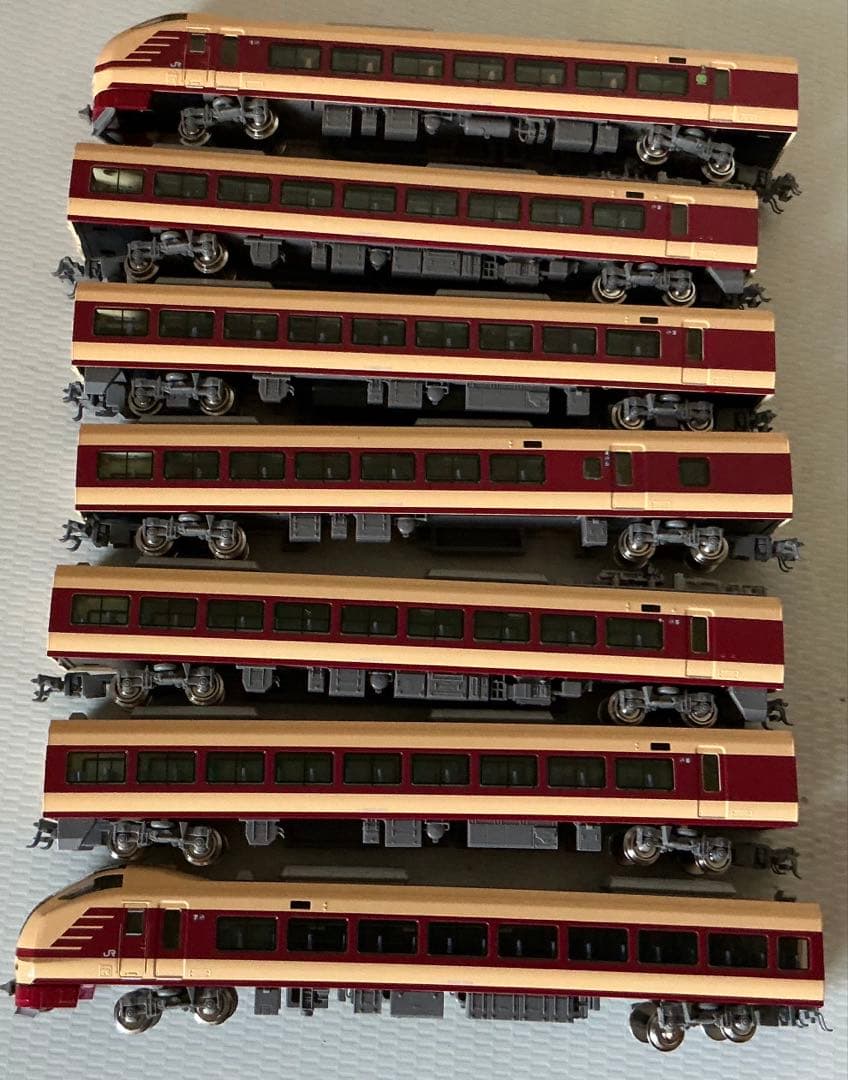 【新品セール】室内灯付　グリーンマックスE653-1000 国鉄特急色