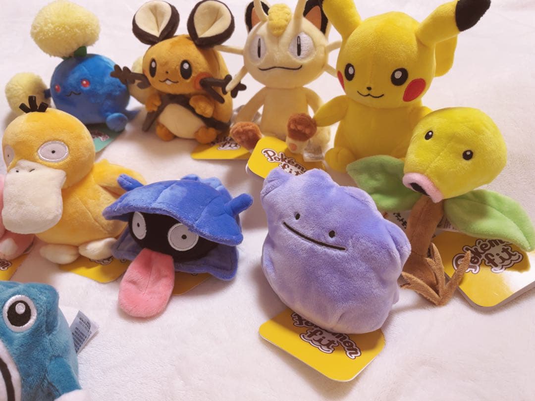ポケモン fit 11体まとめ売り　ニョロゾ　ナゾノクサ　デデンネ　シェルダー
