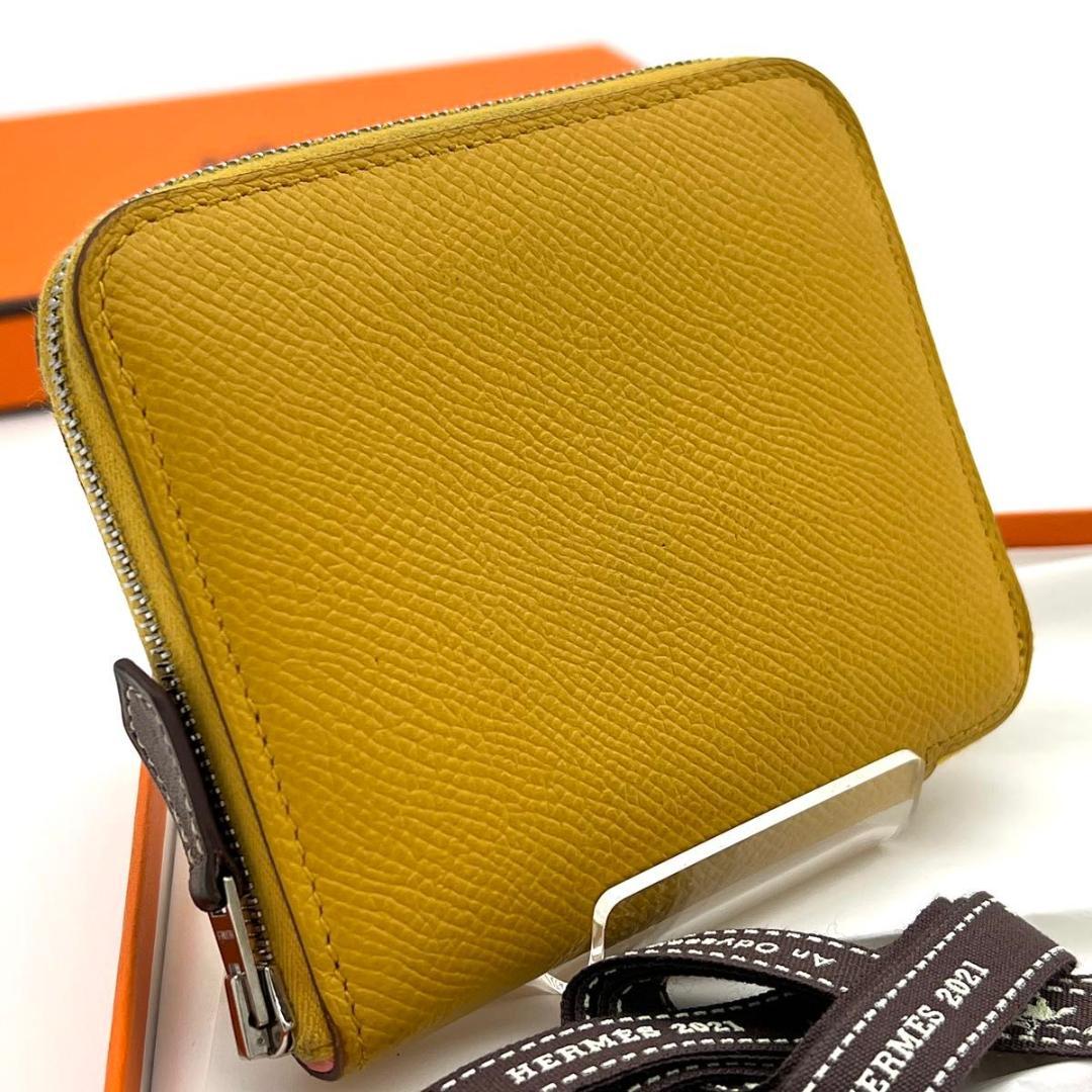 HERMES エルメス アザップ シルクイン コンパクト C刻印