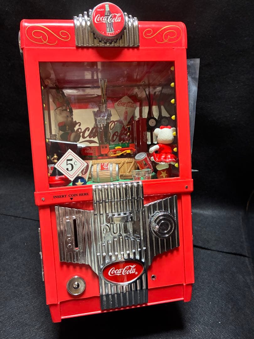 コカコーラ　バンク　クレーンゲーム　オルゴール