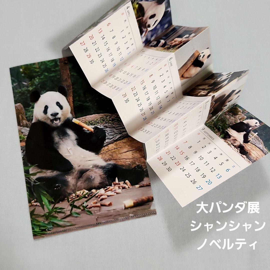シャンシャン　ミニカレンダー　クリアファイル　大パンダ展　非売品