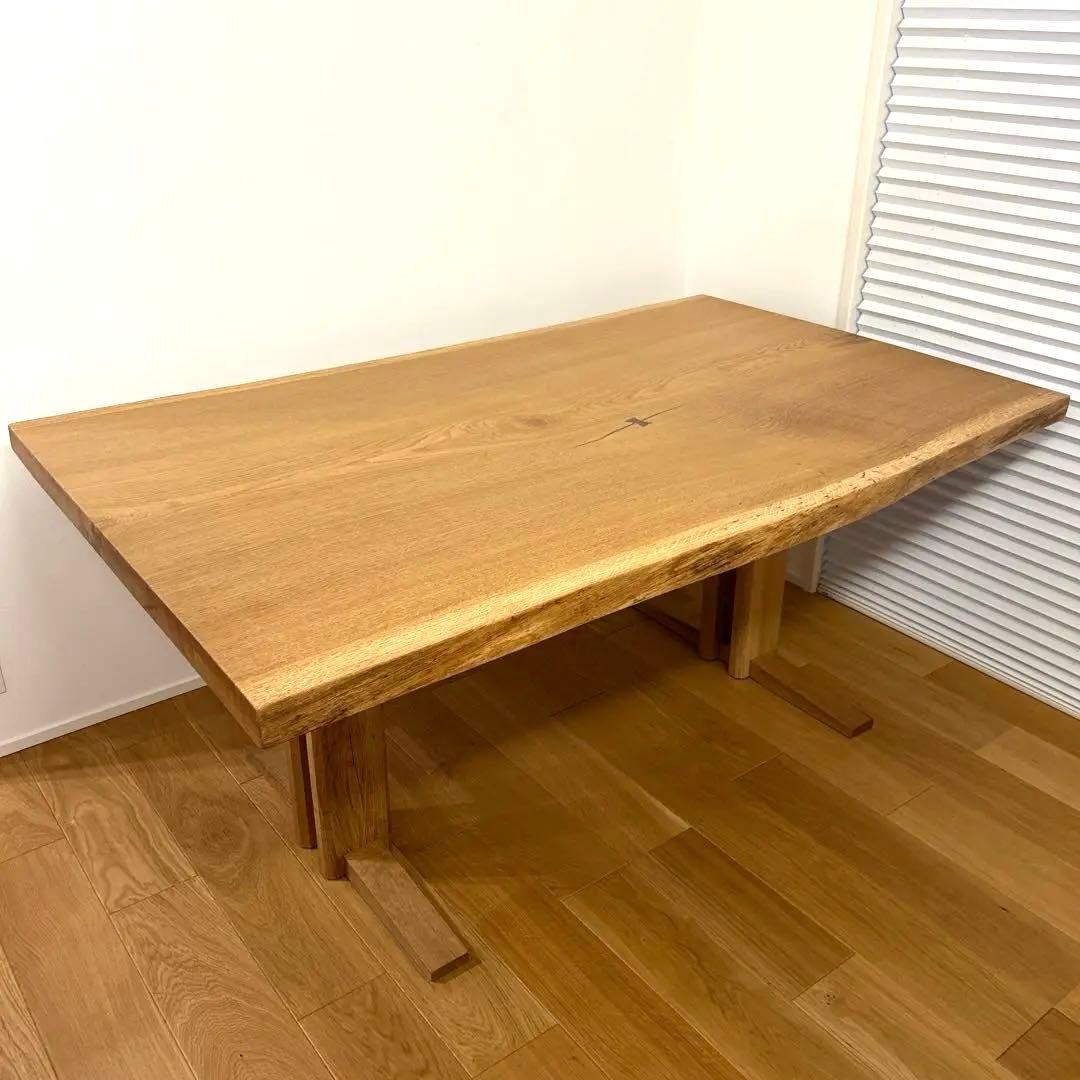 ダイニングテーブル/一枚板/楢(オーク)