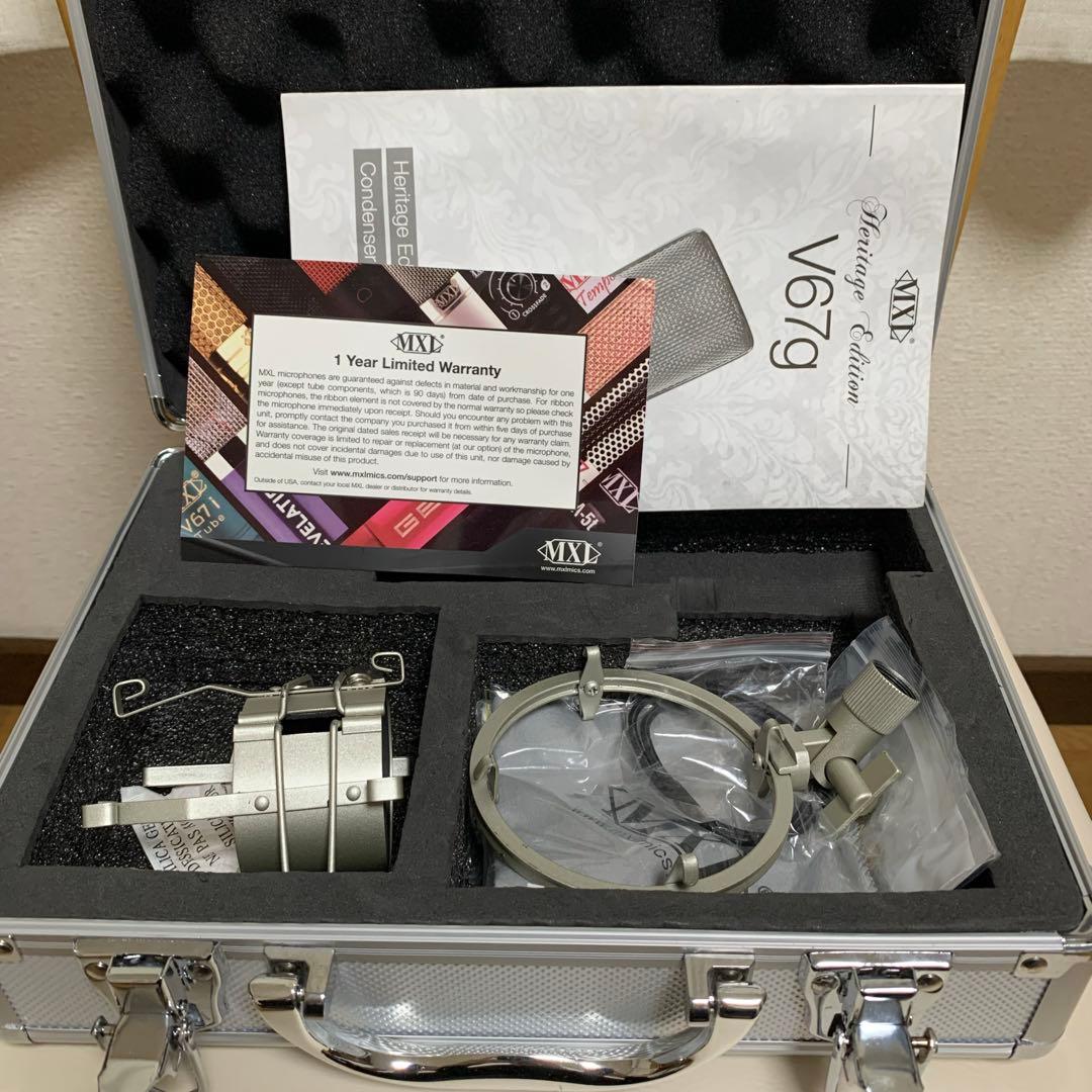 MXL MXL V67I V67G-HE コンデンサーマイク セット