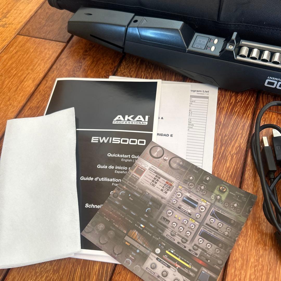 AKAI Pro ウィンドシンセサイザー EWI-5000J エアロフォン