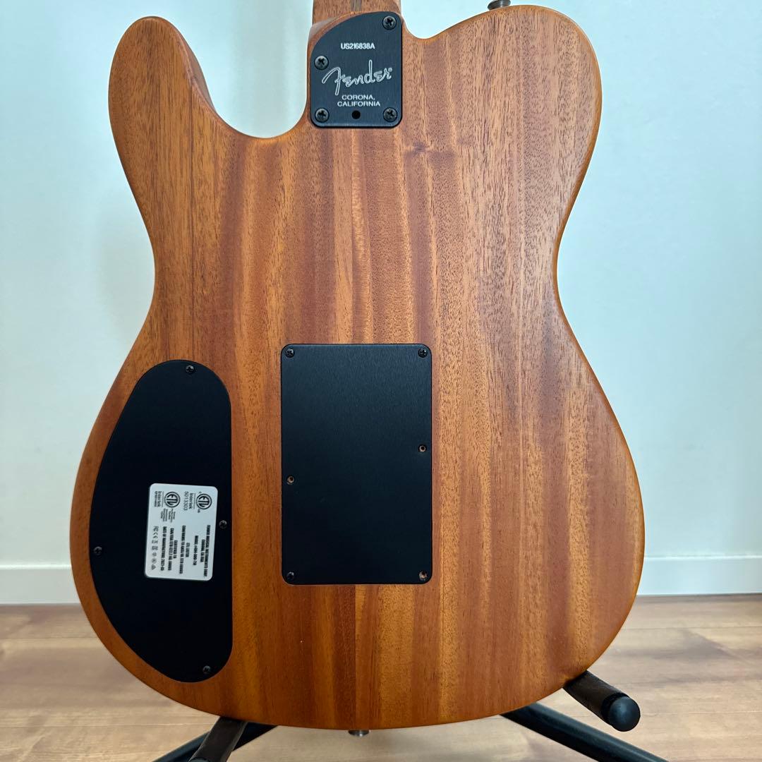 Fender American Acoustasonic ブラックペイズリー