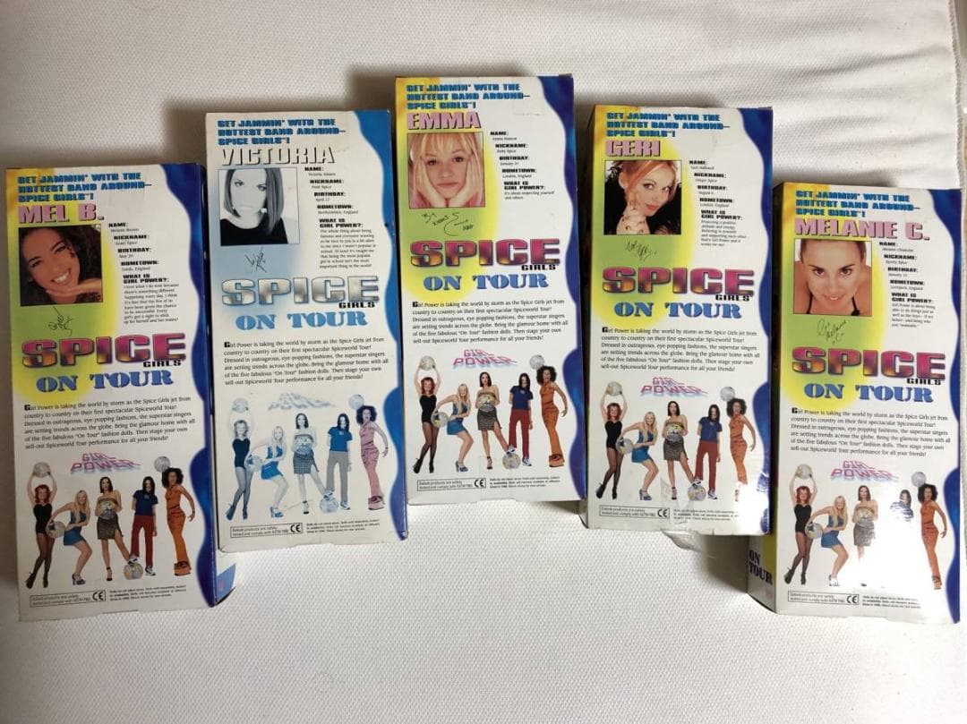 希少！　スパイスガールズ　5体フルセット フィギュア　ガルーブ社製