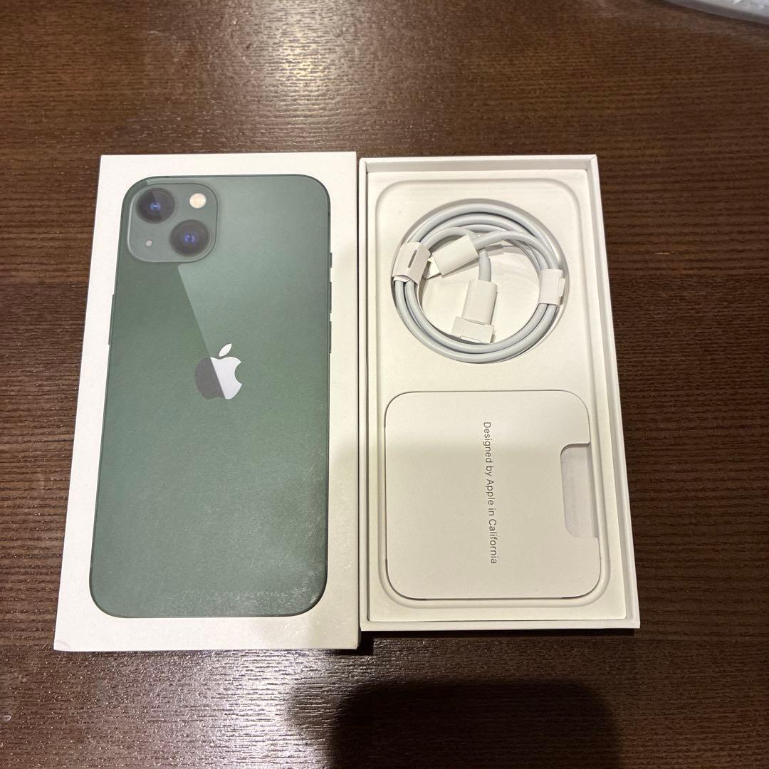 Apple iPhone 13 グリーン 6.1インチ 本体