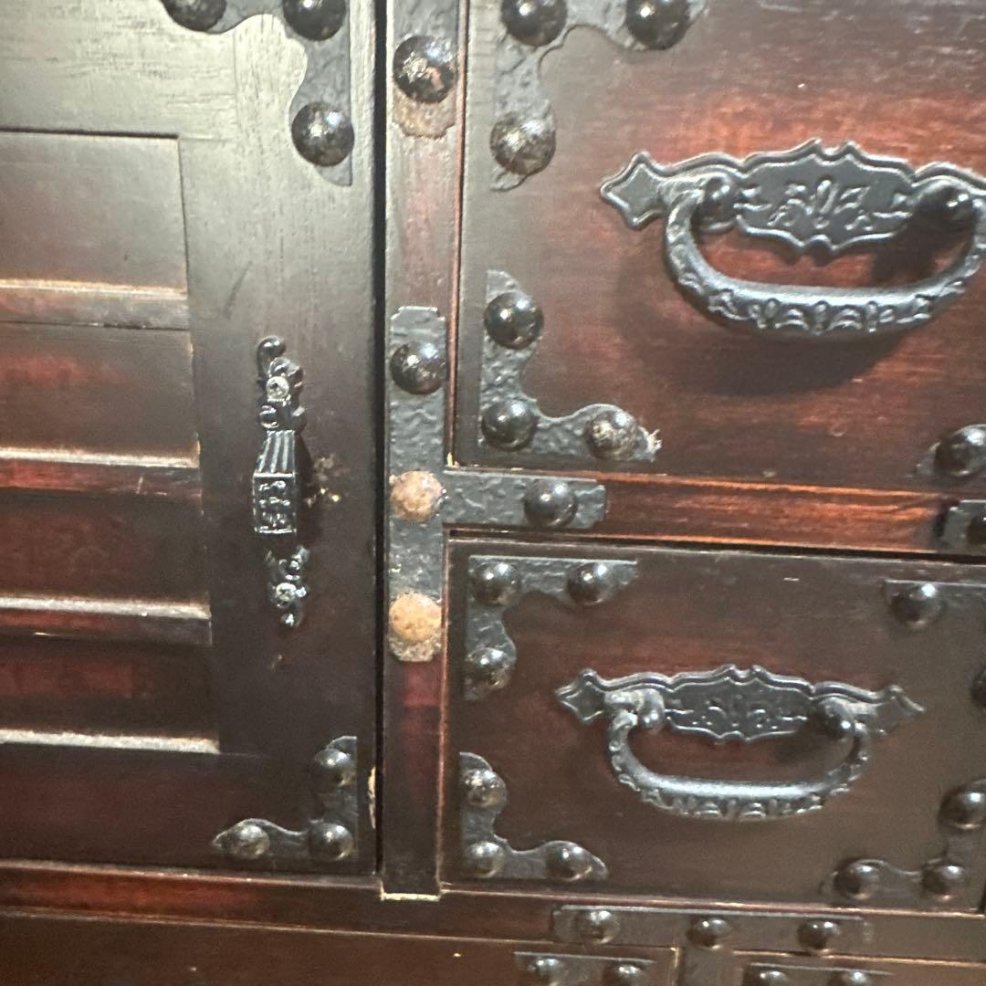 からくり民芸箪笥　送料込