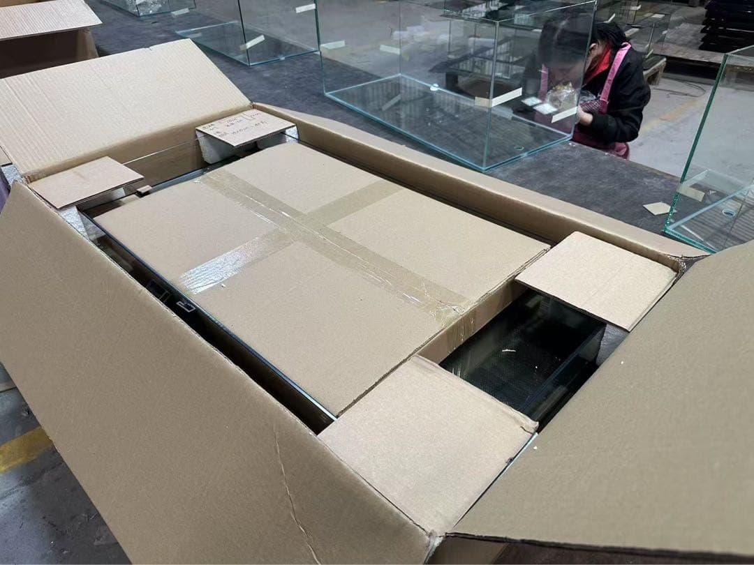 爬虫類両生類飼育ケージ組み立て式 ガラス飼育ケージ60x40x80cm引取り限定