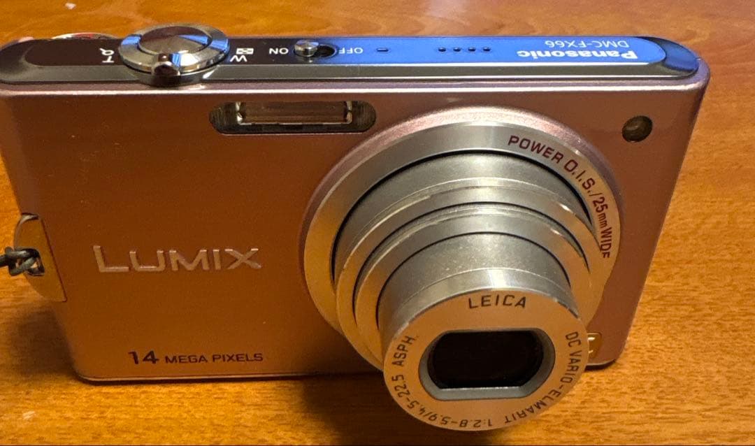 Panasonic LUMIX DMC-FX66 ピンク　SDカード付き