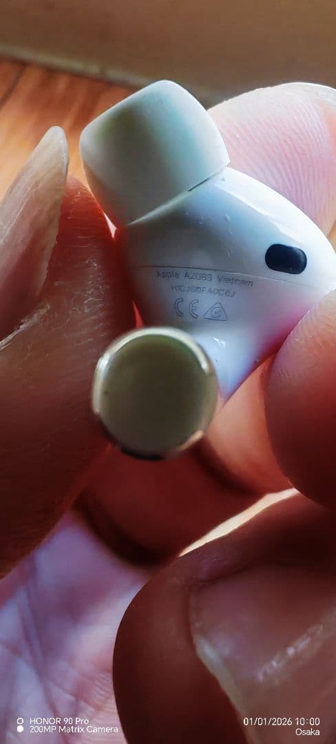 Apple AirPods Pro正常に動作していることが確認されております。