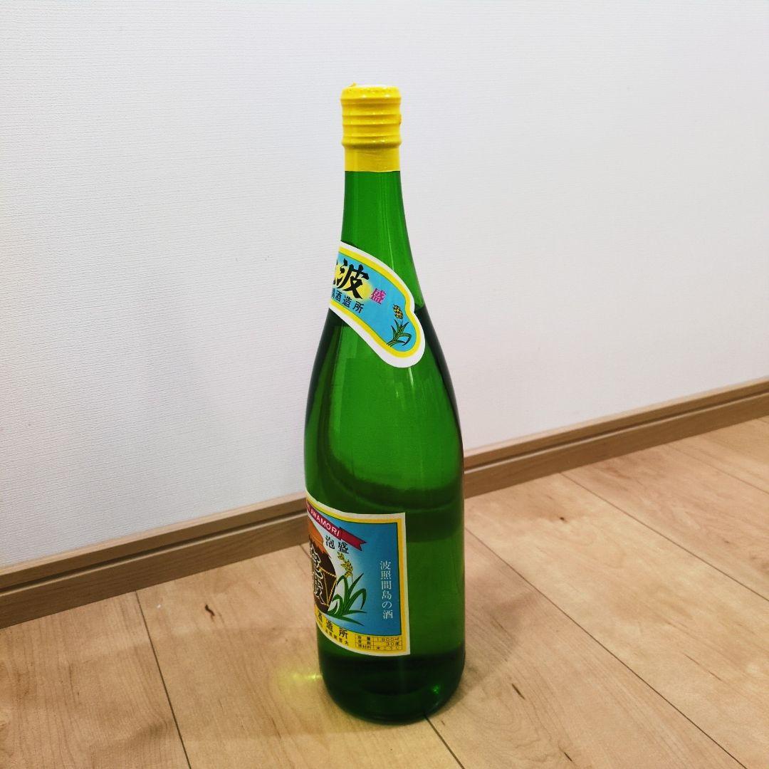 本場泡盛 波照間酒造 泡波 一升 35年以上古酒 【レア瓶 グリーンボトル】