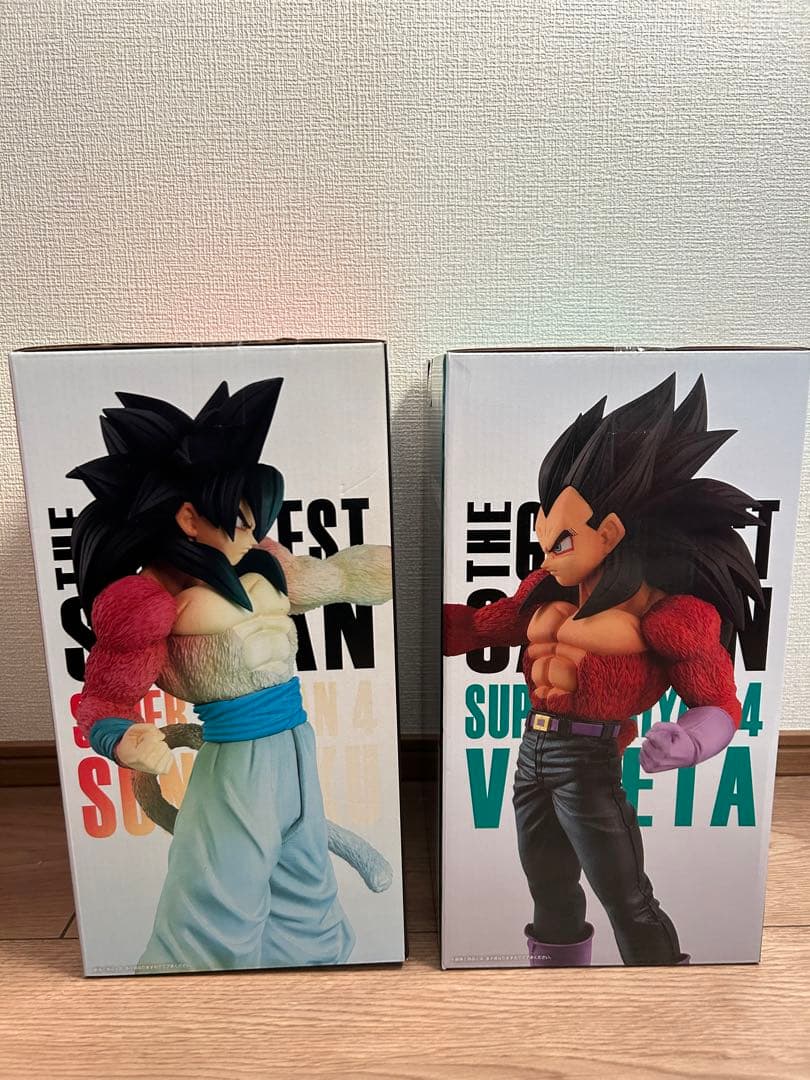 バンダイ MASTERISE 超サイヤ人4 孫悟空 ベジータ