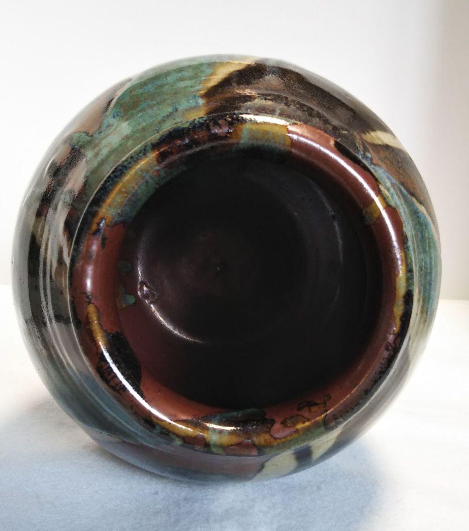 花瓶/骨董 益子焼 花瓶/花瓶/茶道具