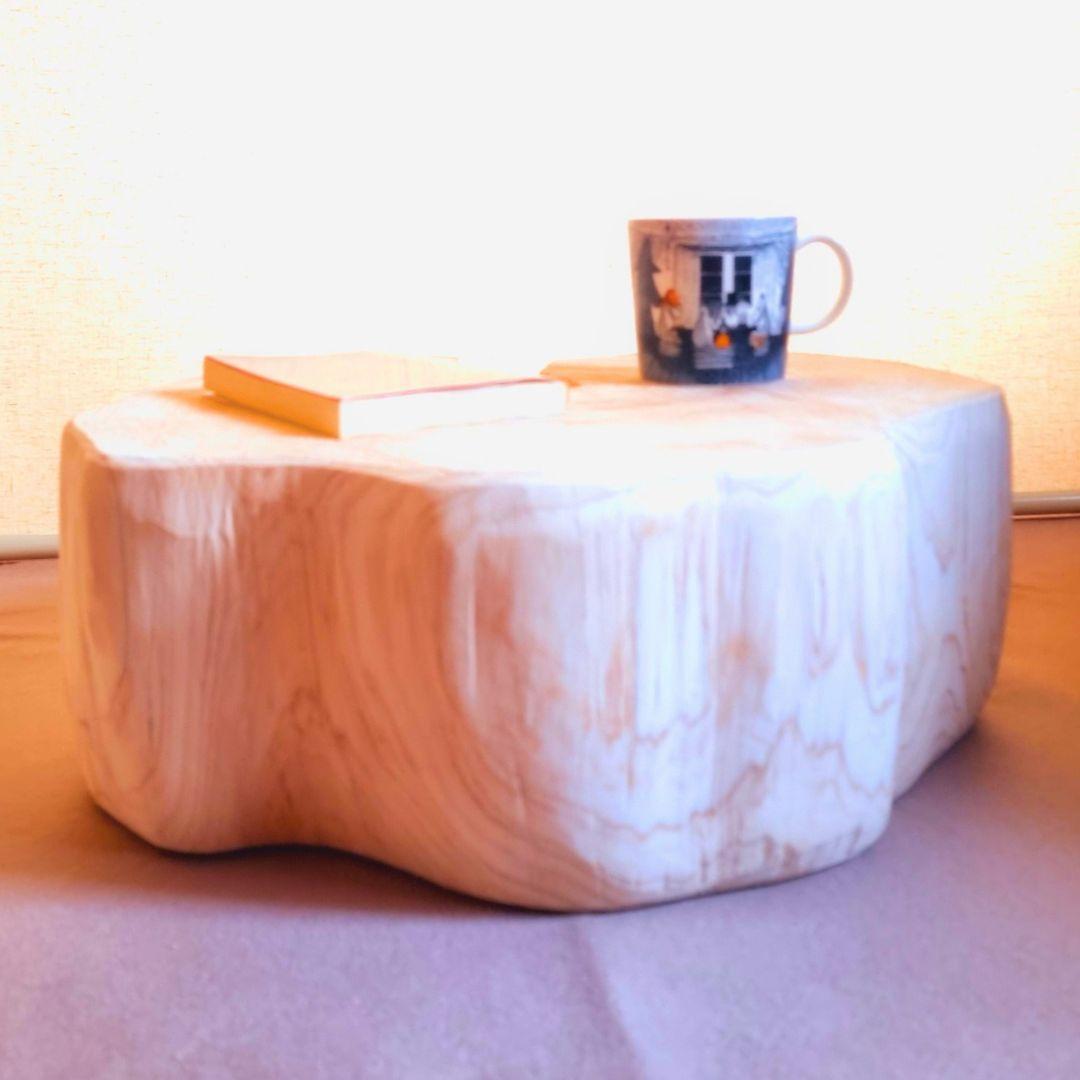 天然アロマ 東濃ひのき テーブル 無垢無塗装 オーガニック 特大