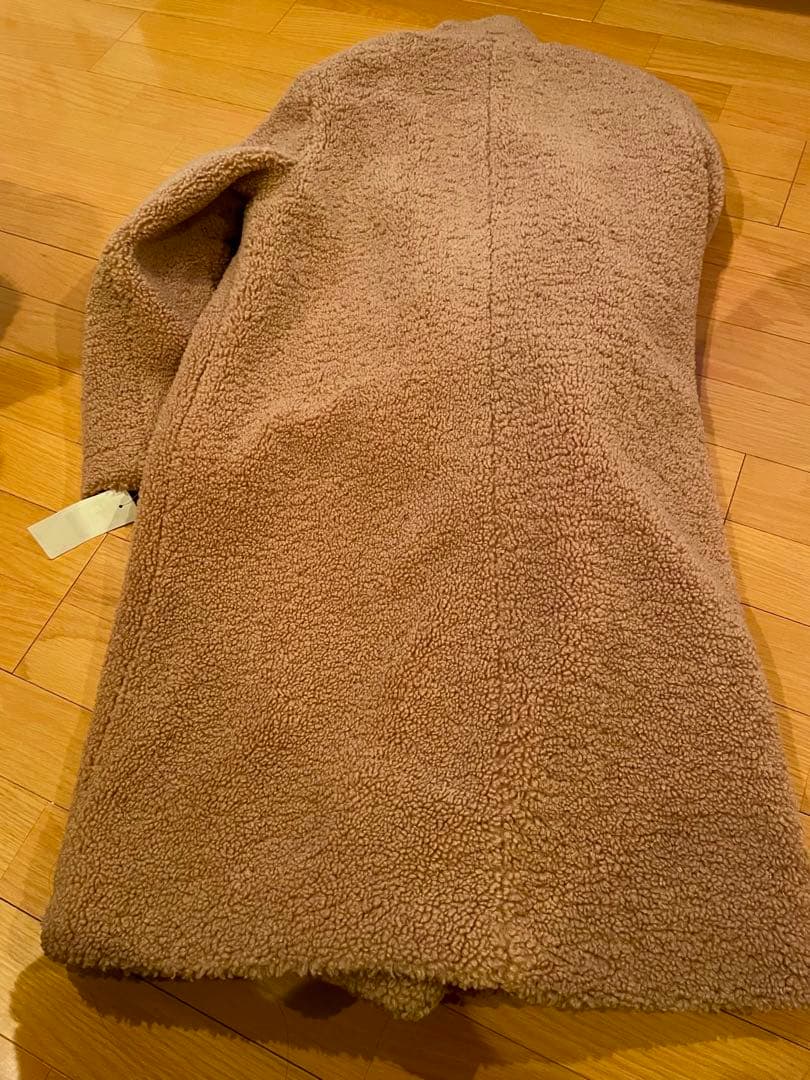 ラルフローレン　キャメル-テディベア色　ボアコート Mサイズ