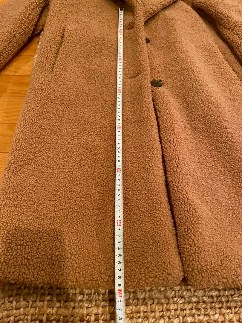 ラルフローレン　キャメル-テディベア色　ボアコート Mサイズ