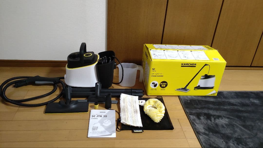KARCHERケルヒャー家庭用スチームクリーナーSC JTK 30　とうま