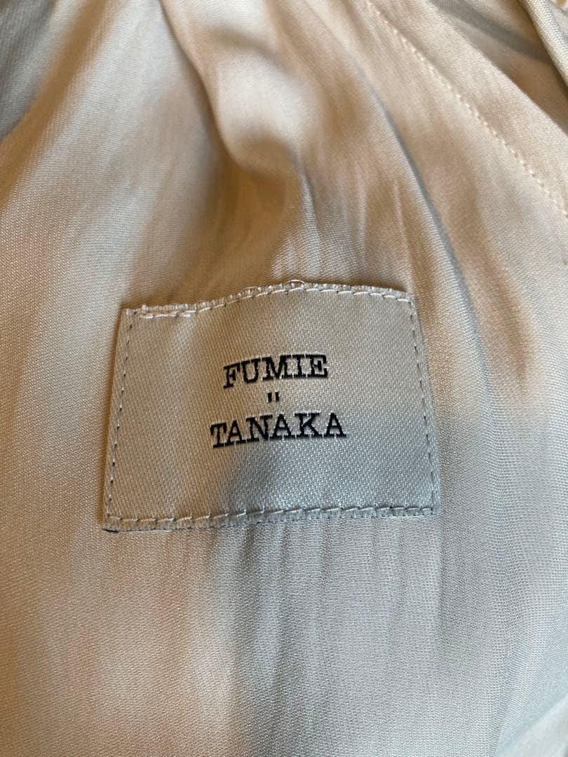 FUMIE TANAKA フミエタナカ　夏物サルエルパンツ　ベージュ