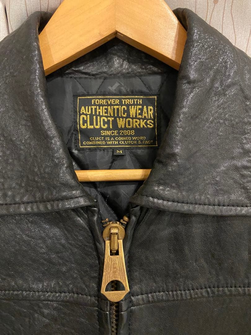 Cluct クラクト　レザージャケット 革ジャン