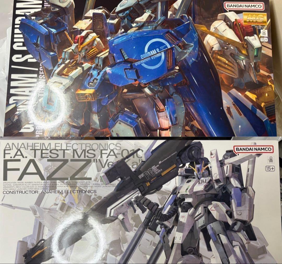 MG FAZZ Ver.Ka Ex-Sガンダム/Sガンダム セット