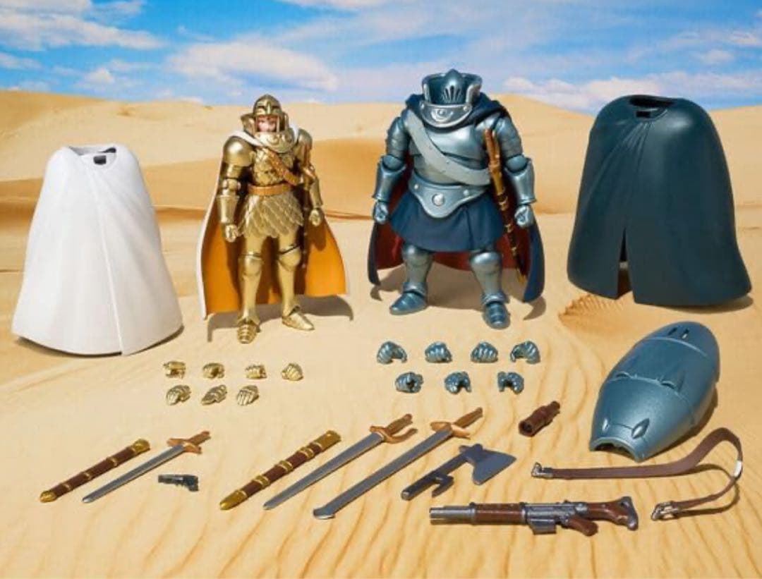 クシャナ&トルメキア装甲兵、トルメキア装甲兵2体セット　フィギュア　ガレリア